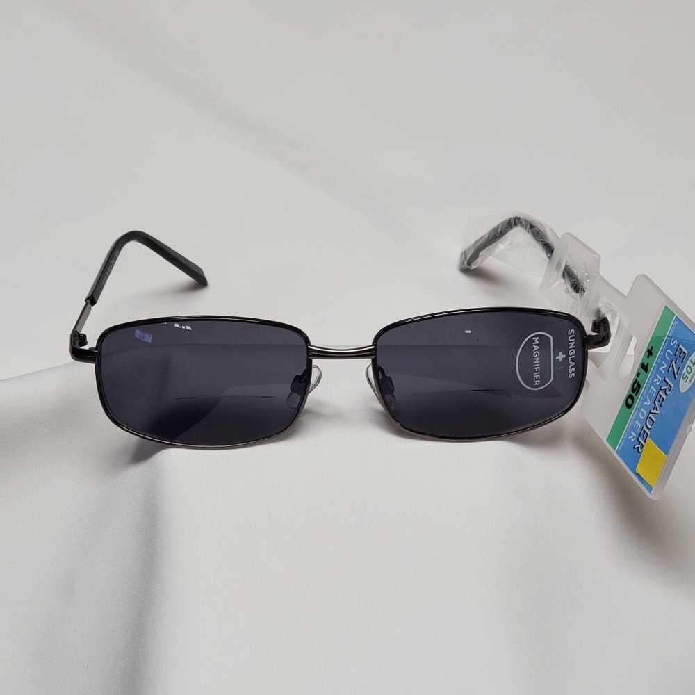 E-Z Reader Sun Reader +1.50 Gunmetal
